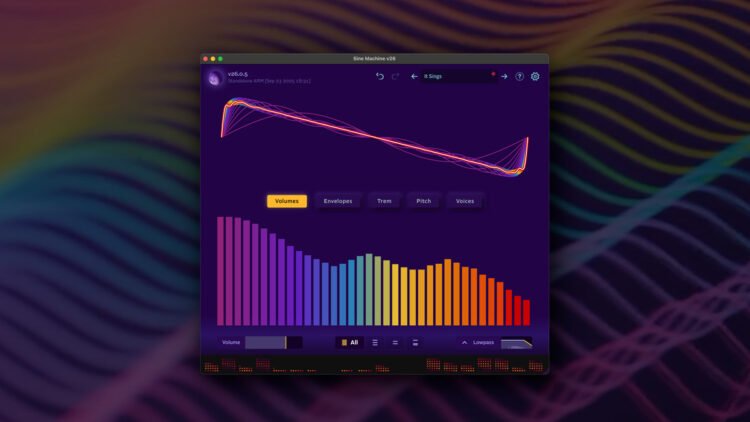 Melatonin launches Sine Machine easy-to-use additive synthesizer Melatonin launches Sine Machine easy-to-use additive synthesizer