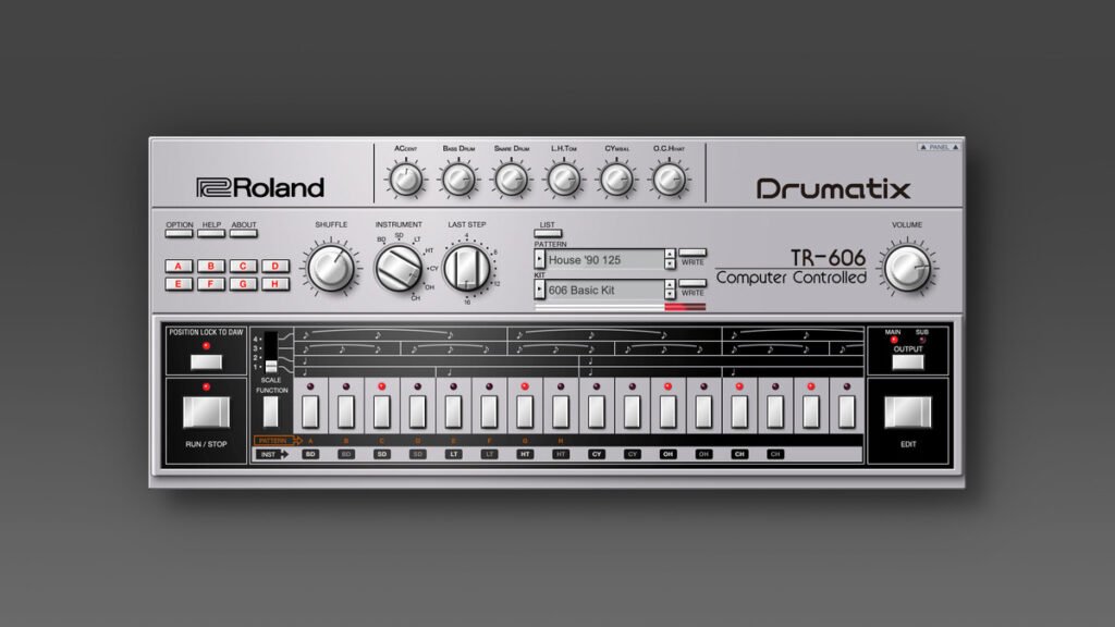 Roland TR-606 Software Rhythm Composer on sale for $49 USD Roland TR-606 Software Rhythm Composer on sale for $49 USD