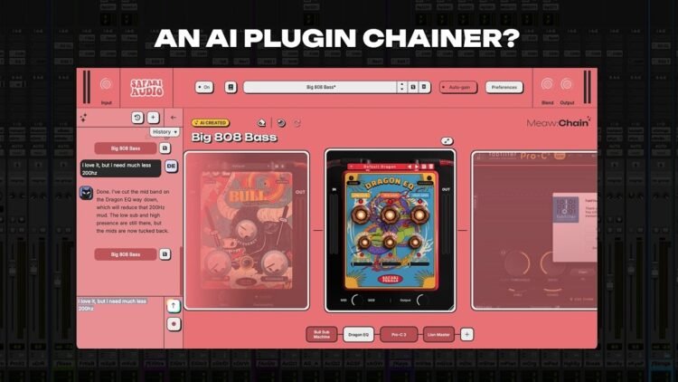 Safari Audio releases Meaw:Chain AI-powered chain builder plugin