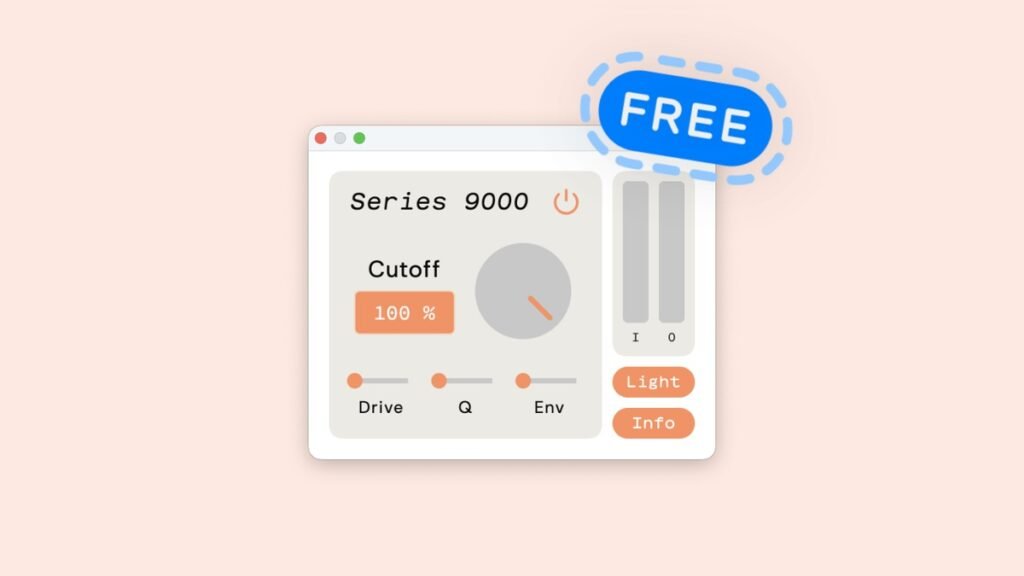 Series 9000 filter/distortion effect plugin by Sketch Audio