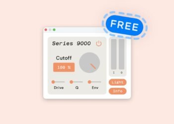Series 9000 filter/distortion effect plugin by Sketch Audio