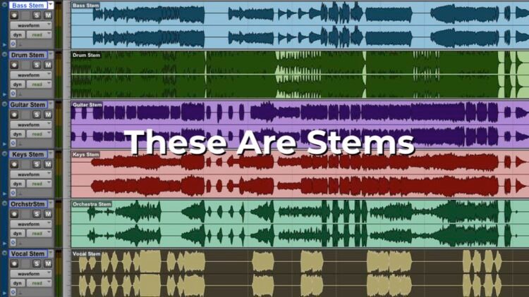 The Difference Between Stems And Tracks