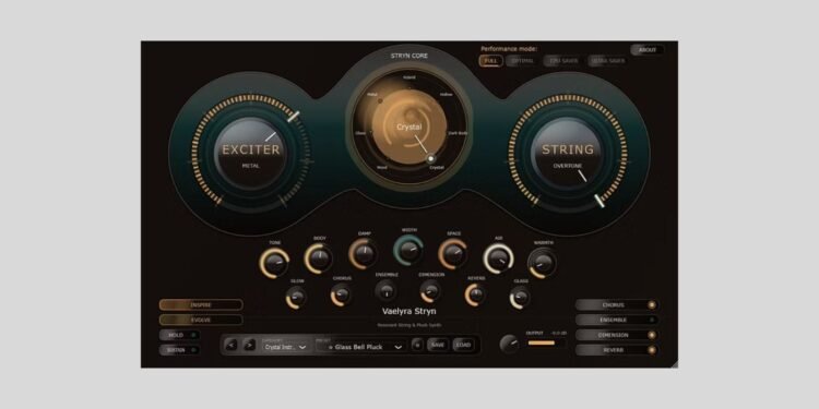 Uryan Modular releases Vaelyra Stryn, a FREE resonant string/pluck synth