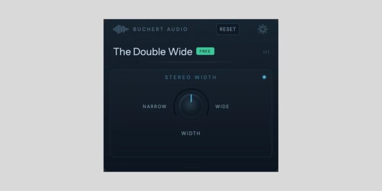 Buchert Audio releases The Double Wide FREE stereo width plugin for macOS Buchert Audio releases The Double Wide FREE stereo width plugin for macOS