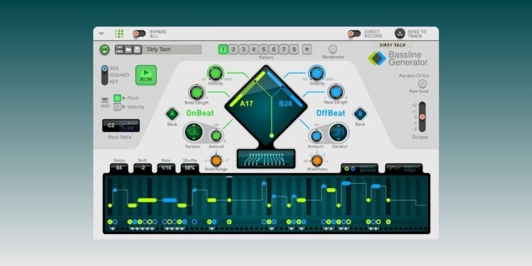 How Reason’s Bassline Generator Builds Better Basslines (GIVEAWAY)