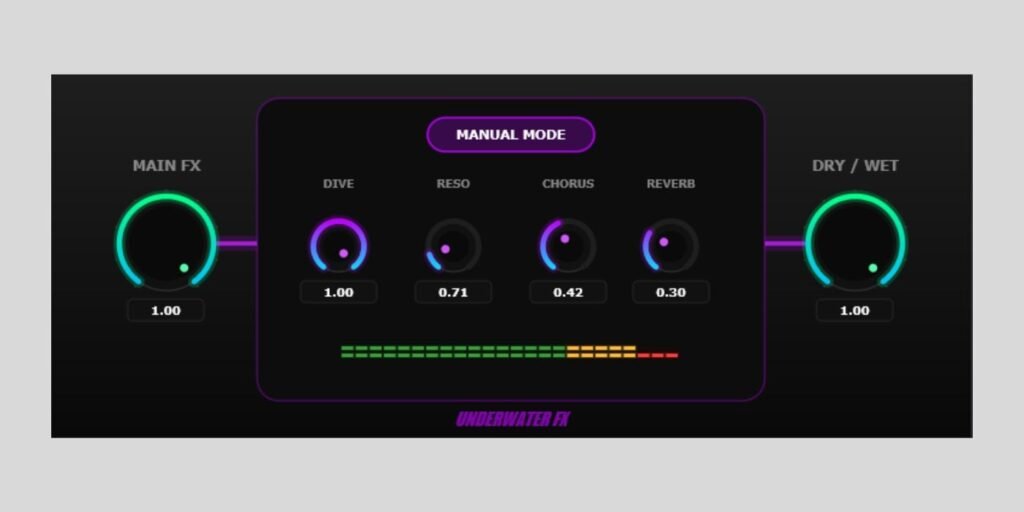 UnderwaterFX is a FREE open-source underwater filter plugin for Windows