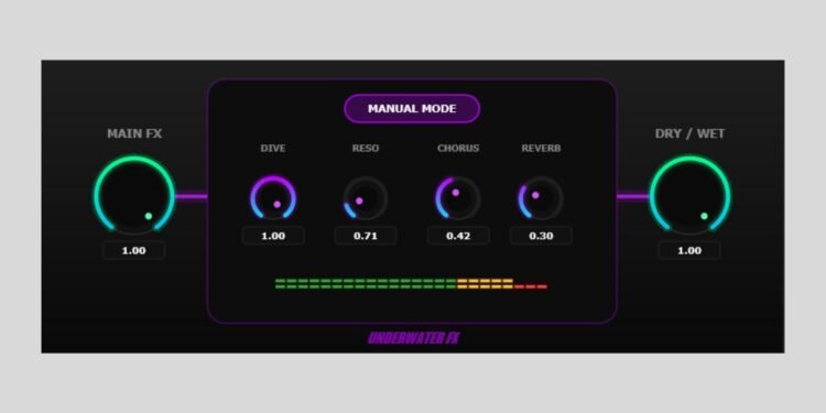 UnderwaterFX is a FREE open-source underwater filter plugin for Windows