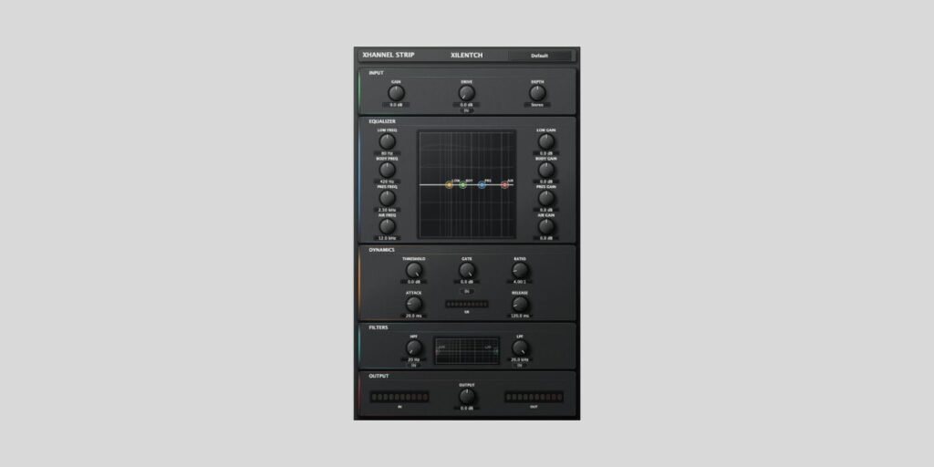 Xilentch releases FREE Xhannel S channel strip plugin Xilentch releases FREE Xhannel S channel strip plugin