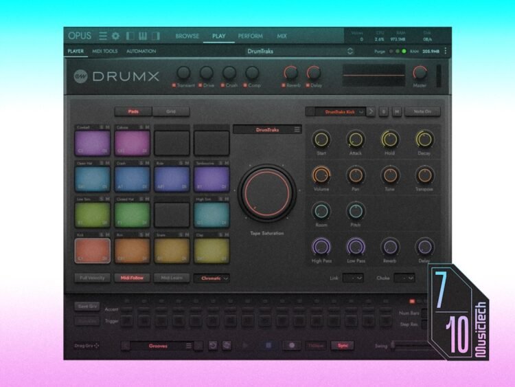EastWest DrumX review: the only drum machine plugin you need? EastWest DrumX review: the only drum machine plugin you need?