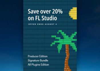 Save over 20% on FL Studio music production software