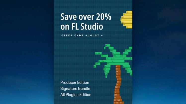 Save over 20% on FL Studio music production software Save over 20% on FL Studio music production software
