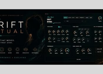 Manu Riga releases Drift Ritual, a FREE cinematic synth for macOS and Windows