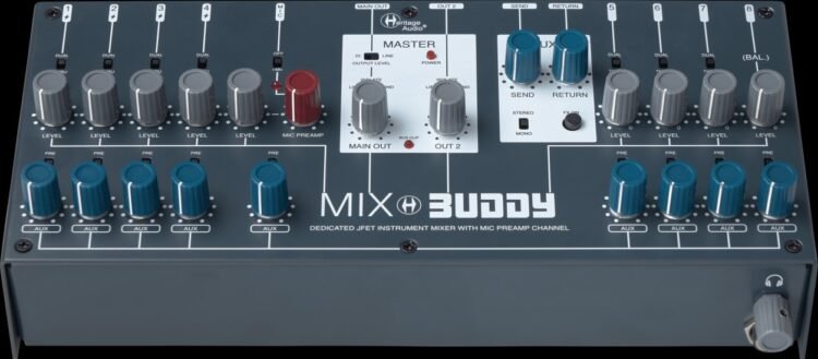 New Music Gear Monday: Heritage Audio Mix Buddy Instrument Mixer