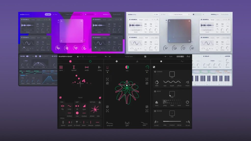 NI Super*Saw and Excite Audio Evolve Alloy & Elastic NI Super*Saw and Excite Audio Evolve Alloy & Elastic