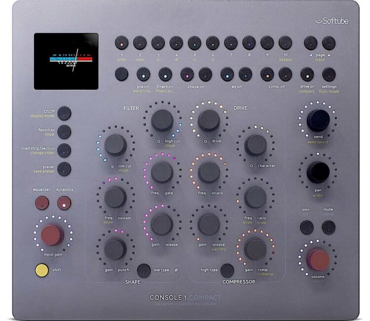 New Music Gear Monday: Softube Console 1 Compact Controller New Music Gear Monday: Softube Console 1 Compact Controller