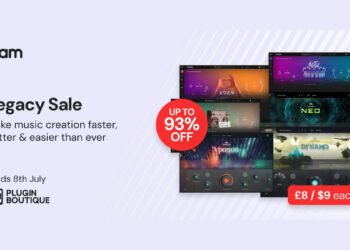UJAM Legacy Plugins on sale for $9 USD each!