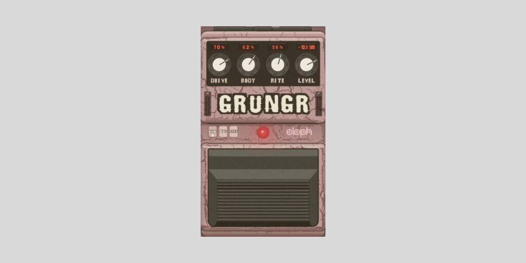 cloph-dsp releases Grungr, a FREE drive pedal plugin cloph-dsp releases Grungr, a FREE drive pedal plugin