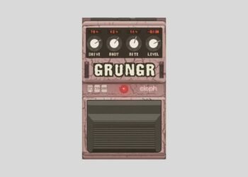 cloph-dsp releases Grungr, a FREE drive pedal plugin