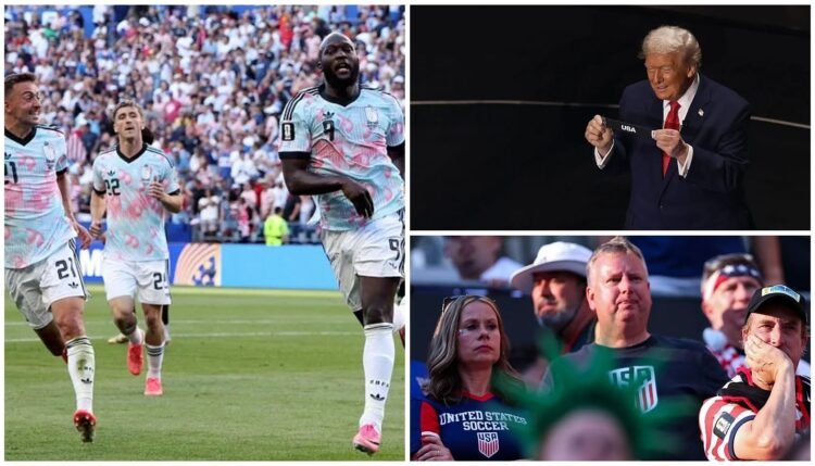 Donald Trump’s Meddling Blamed For Belgium’s Thrashing of Team USA Donald Trump’s Meddling Blamed For Belgium’s Thrashing of Team USA