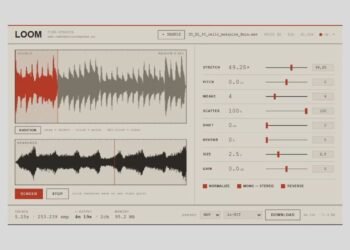 LOOM is a FREE HTML-based instrument for extreme time stretching