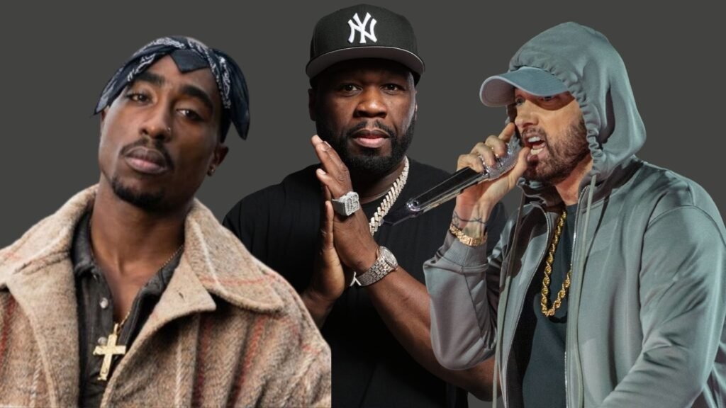 50 Cent Reveals He Worked With Eminem & Unreleased Tupac Recordings For ‘Street Fighter’ Theme Music: Watch 50 Cent Reveals He Worked With Eminem & Unreleased Tupac Recordings For ‘Street Fighter’ Theme Music: Watch