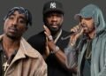 50 Cent Reveals He Worked With Eminem & Unreleased Tupac Recordings For ‘Street Fighter’ Theme Music: Watch
