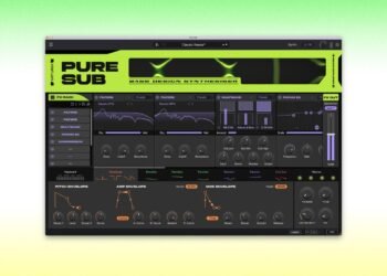Master the drop with Arturia’s new Pure SUB soft bass synthesizer
