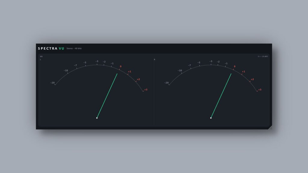 SpectraVU VU meter effect plugin by GBCAudio SpectraVU VU meter effect plugin by GBCAudio