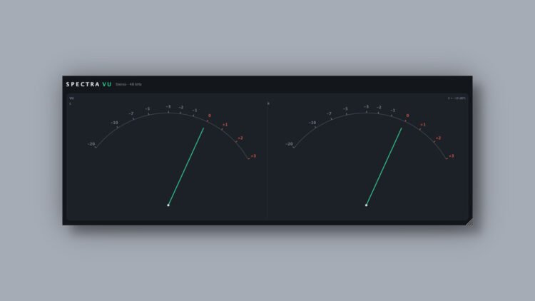 SpectraVU VU meter effect plugin by GBCAudio SpectraVU VU meter effect plugin by GBCAudio