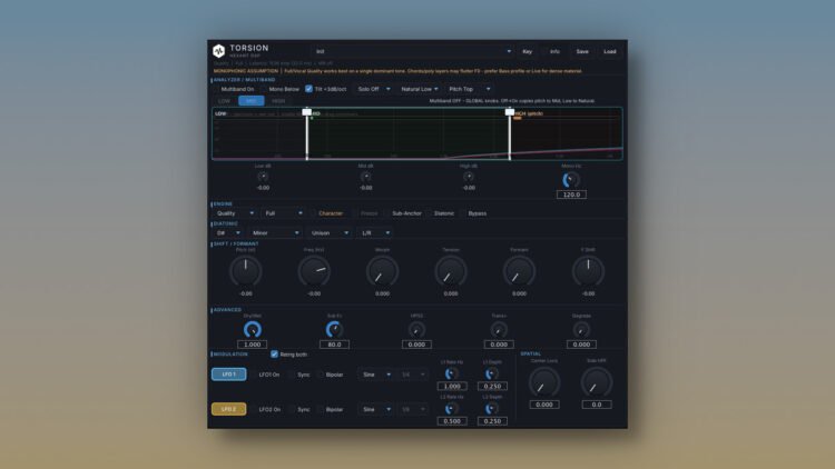 Hexant DSP releases Torsion pitch & frequency shifter plugin