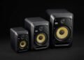 KRK’s V Series Five studio monitors feature wireless control, so you can tweak them without leaving your seat
