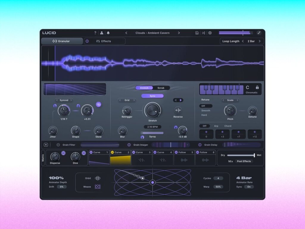 “Always in key, in time, and under your control”: Meet Lucid, a new granular effect powerhouse from Minimal Audio
