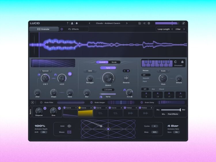 “Always in key, in time, and under your control”: Meet Lucid, a new granular effect powerhouse from Minimal Audio