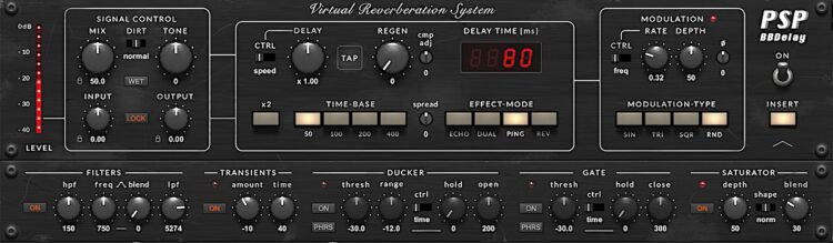 New Music Gear Monday: PSP BBDelay Analog Ambience Processor Plugin