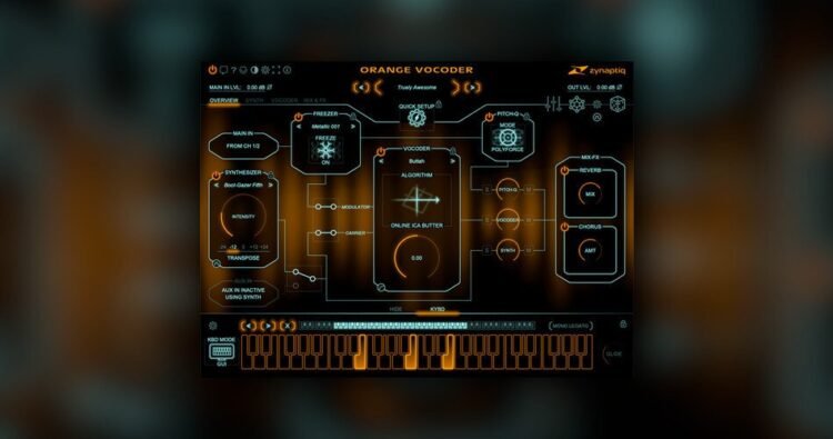 Orange Vocoder IV plugin by Zynaptiq on sale for $69 USD Orange Vocoder IV plugin by Zynaptiq on sale for $69 USD