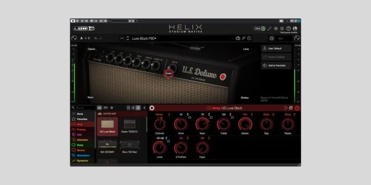 Line 6 launches FREE Helix Stadium Native Intro amp plugin Line 6 launches FREE Helix Stadium Native Intro amp plugin