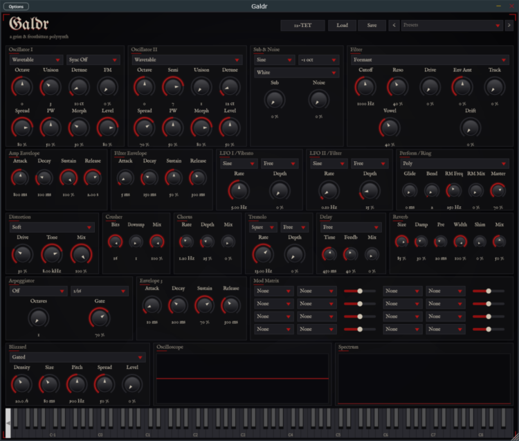 Download Galdr free, the open-source synth built for raw textures