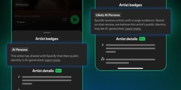 Spotify will label and exclude AI artists from editorial or algorithmic recommendations