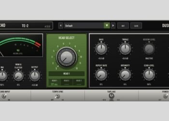 Dusk Audio releases Tape Echo 2, a FREE Space Echo-style delay plugin