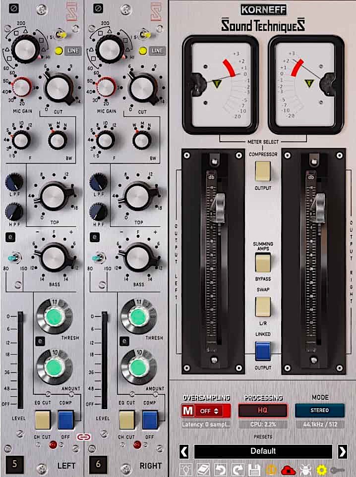 New Music Gear Monday: Korneff Audio Sound Techniques Alpha Range Channel Plugin New Music Gear Monday: Korneff Audio Sound Techniques Alpha Range Channel Plugin
