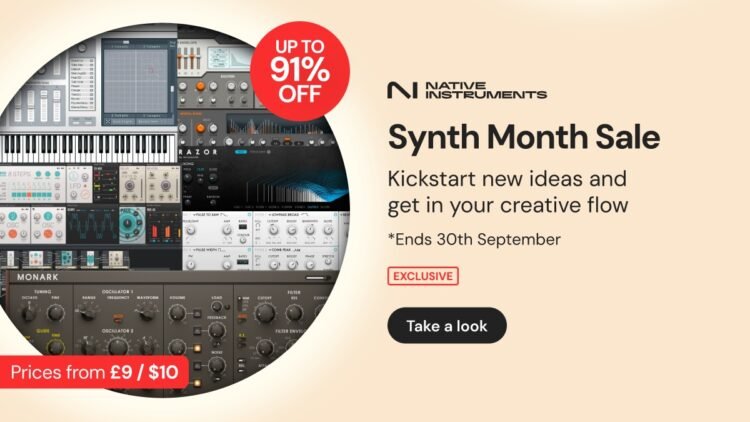 Native Instruments synthesizer plugins for $10 USD Native Instruments synthesizer plugins for $10 USD