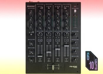 Omnitronic PM-404F review: the best four-channel DJ mixer?