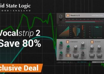 SSL Native Vocalstrip 2 effect plugin on sale for $19.99 USD!