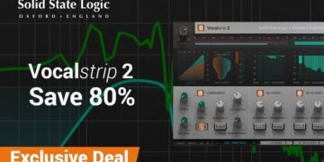SSL Native Vocalstrip 2 effect plugin on sale for $19.99 USD!