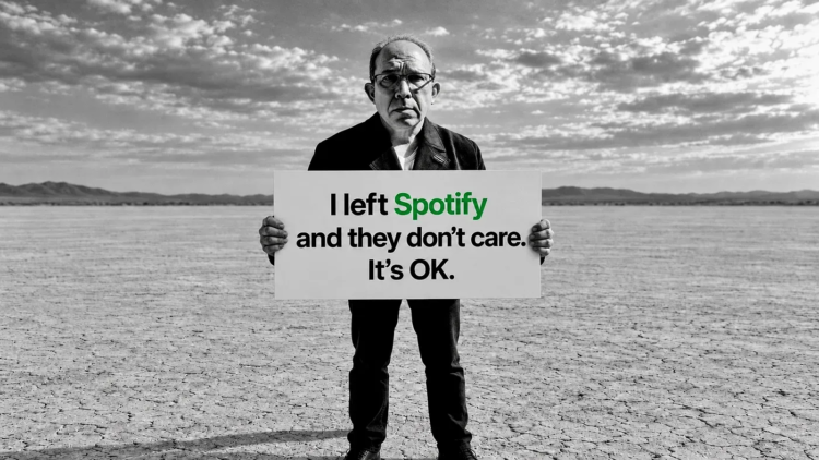 Spotify doesn’t care that I left…