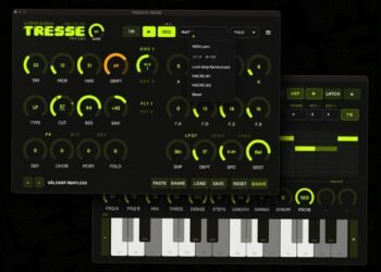 Våld Labs releases Tresse dual-layer synthesizer with generative sequencing