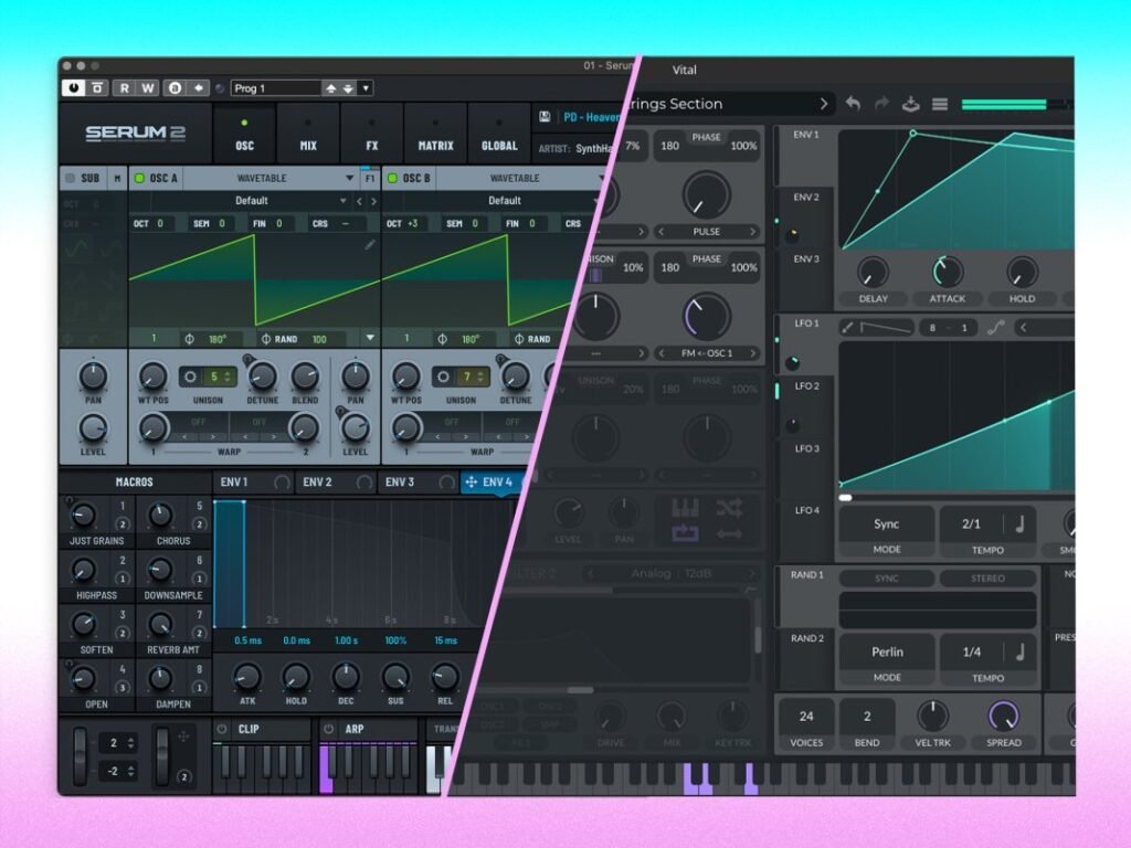 Serum 2 vs Vital: Do you need to pay for pro-grade synthesis?