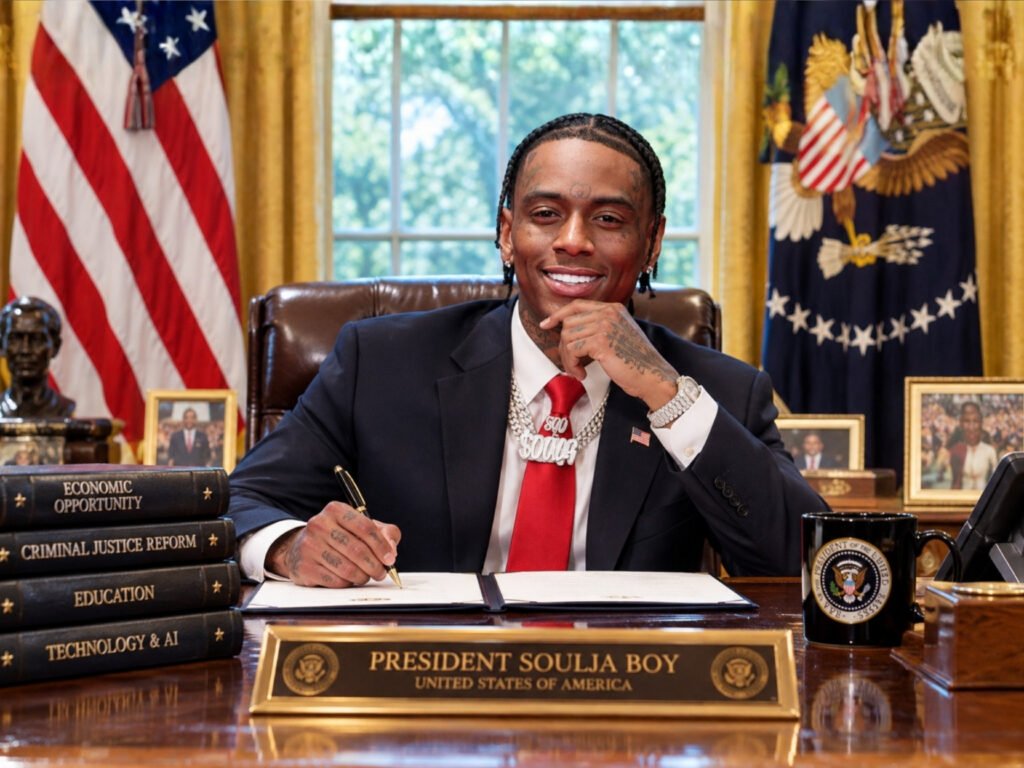 Soulja Boy For President? Rapper Sets His Sights On The White House In 2028