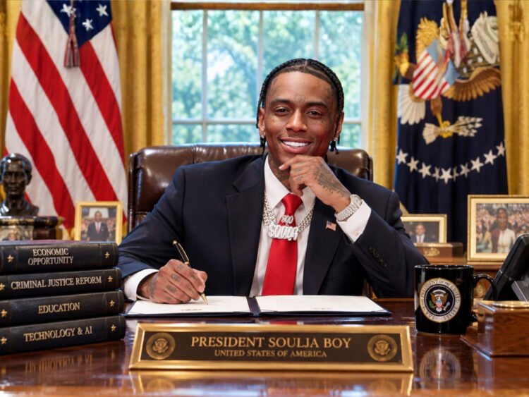 Soulja Boy For President? Rapper Sets His Sights On The White House In 2028 Soulja Boy For President? Rapper Sets His Sights On The White House In 2028