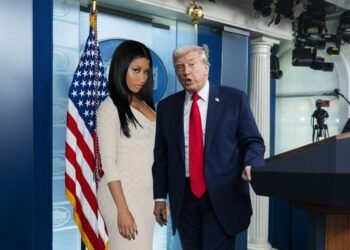 Jimmy Kimmel Grosses Himself Out Copying “Horny” Donald Trump Lusting Over Nicki Minaj